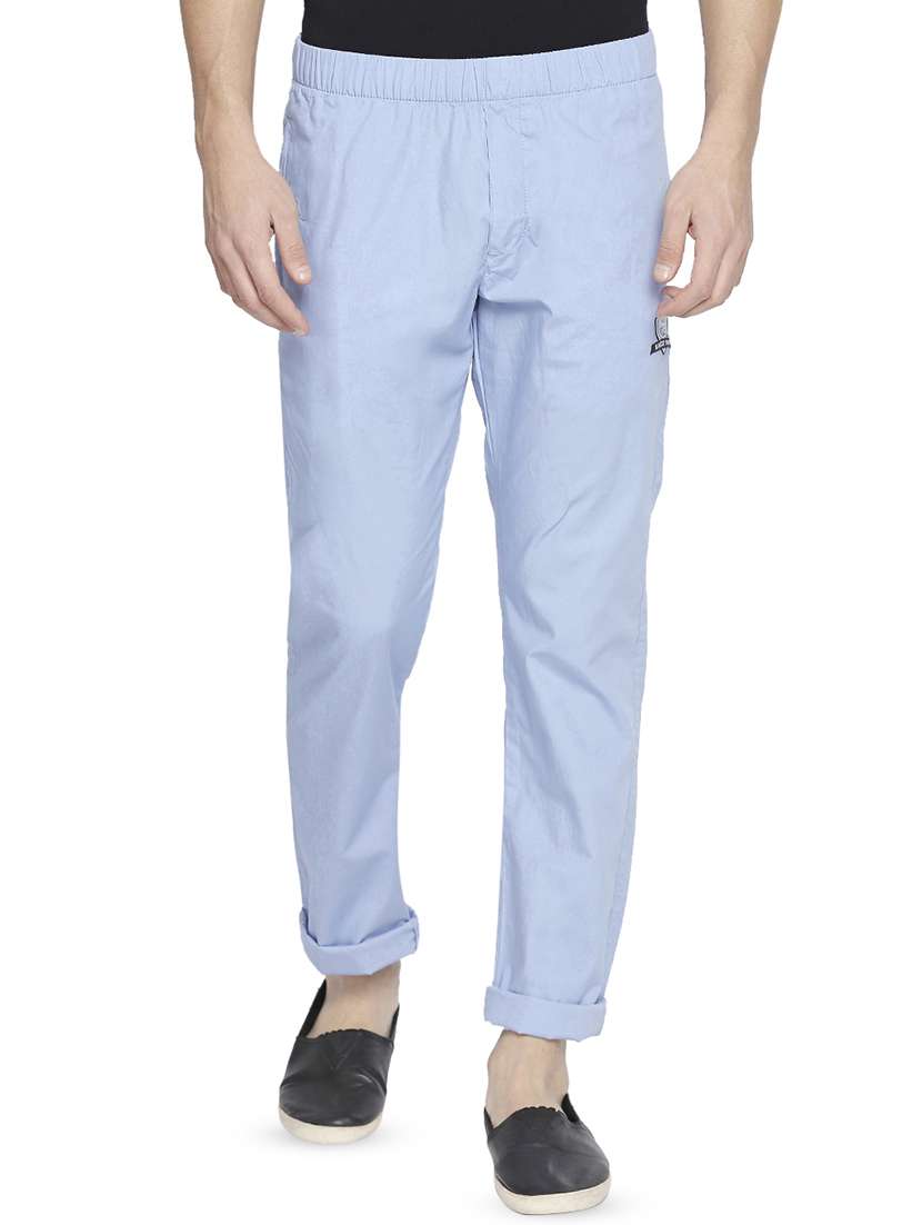 light blue cotton pyjamas - 16418967 -  Zoom Image - 0