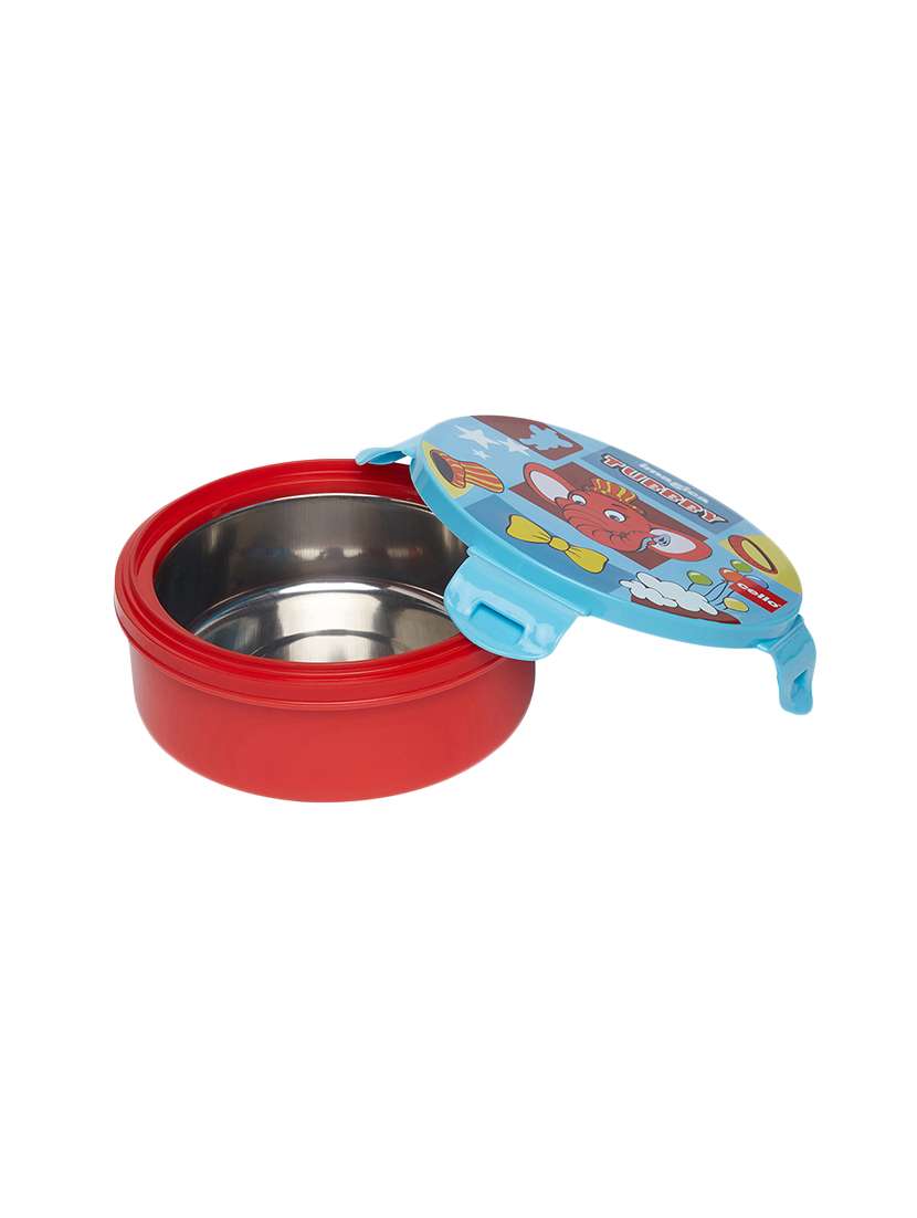 red plastic lunch box - 16420891 -  Standard Image - 3