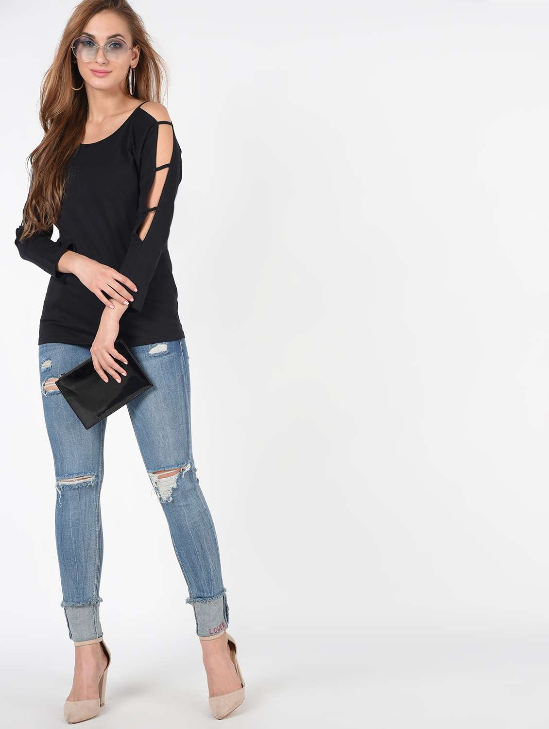 cutout detail solid top