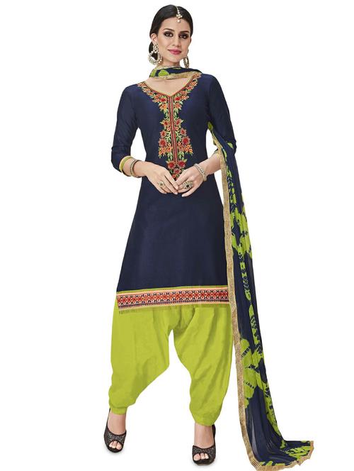 embroidered unstitched suit - 16428579 -  Standard Image - 0