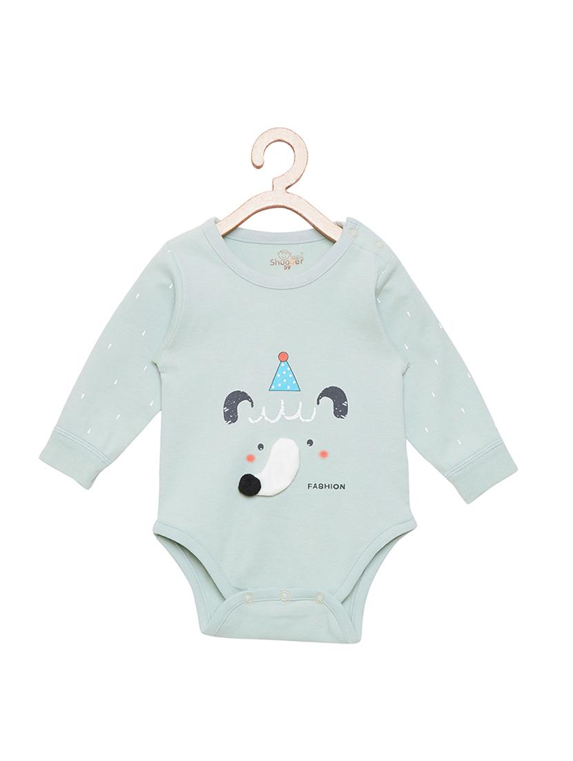 kids purist blue cotton onesies - 16433970 - Zoom Image - 0