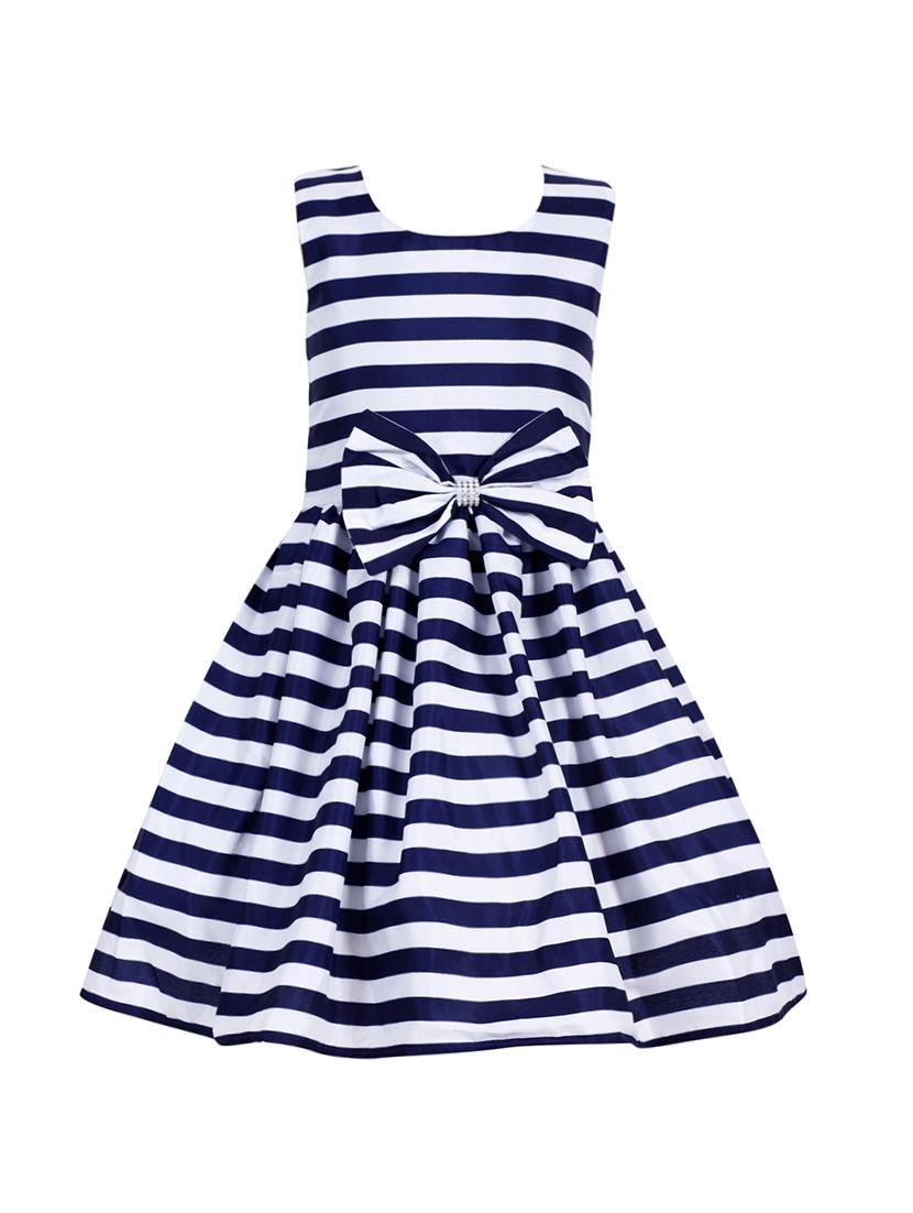 blue crepe frock - 16435194 - Zoom Image - 0