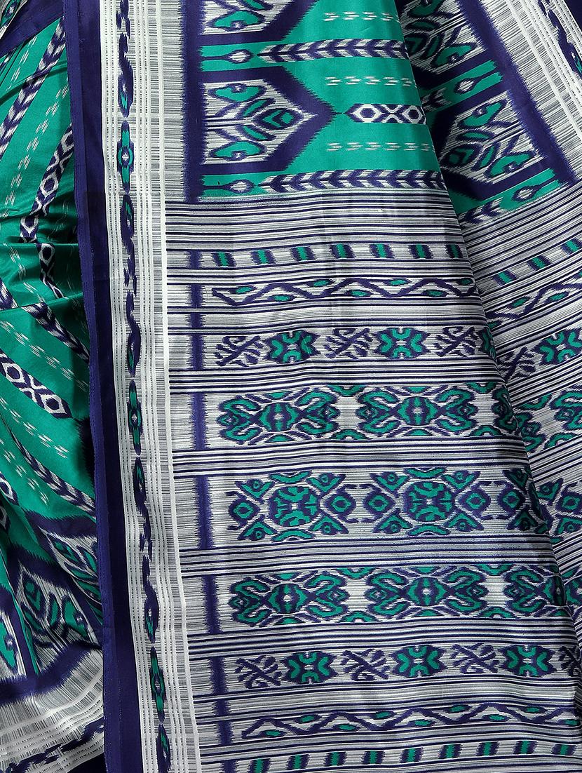ikat printed bhagalpuri saree with blouse - 16436646 - Standard Image - 3