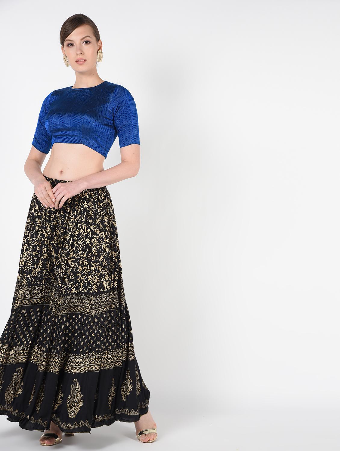 block printed flared palazzo - 16438507 - Standard Image - 3
