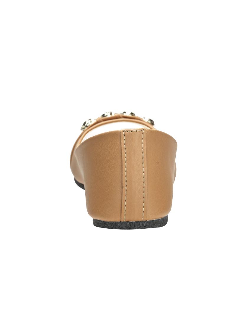 women solid slip on ballerina - 16445161 - Standard Image - 3