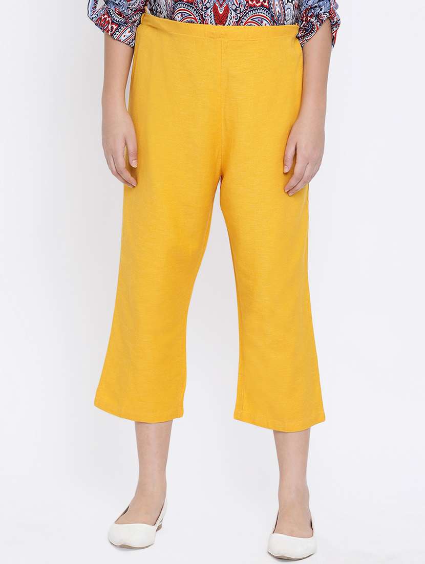 high rise solid maternity wear trouser - 16448856 - Zoom Image - 0