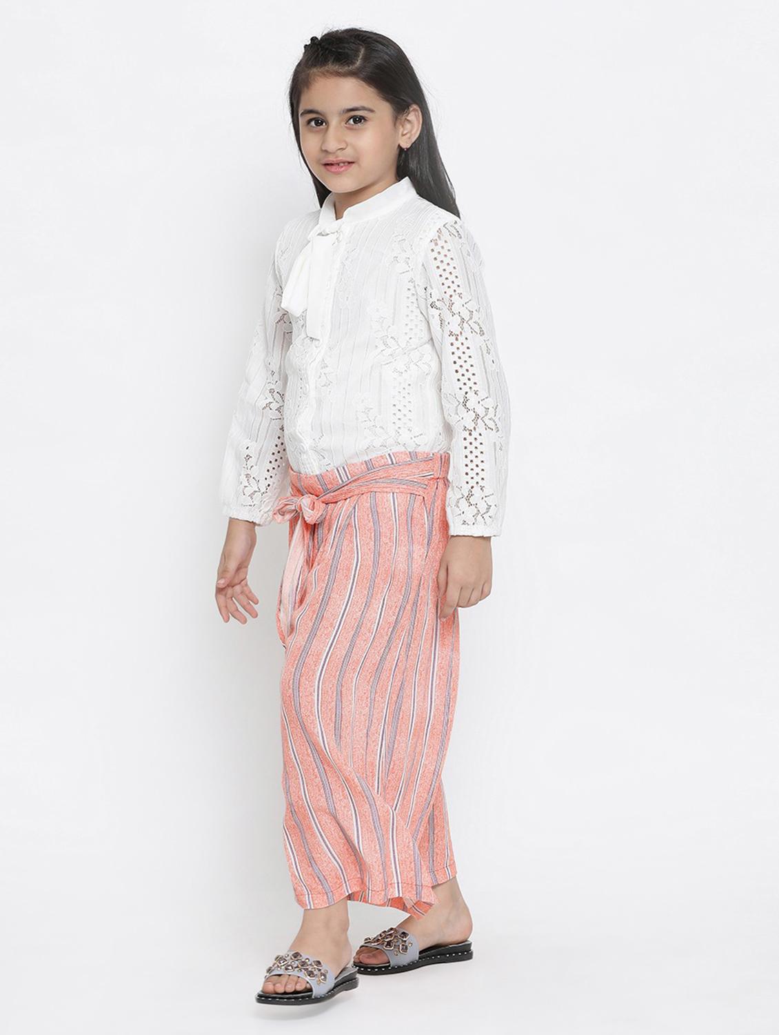 tie knot striped palazzo - 16448946 - Standard Image - 3