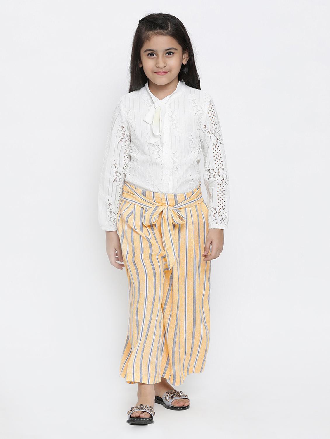 tie knot striped palazzo - 16448947 - Standard Image - 3