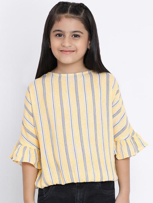 key hole back bell sleeved top - 16448957 -  Standard Image - 0