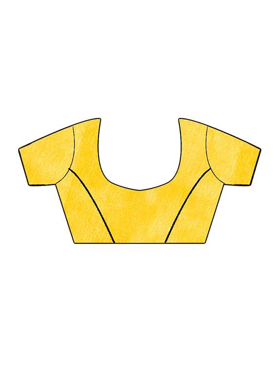 embroidered ruffle fusion saree with blouse - 16449225 -  Standard Image - 3