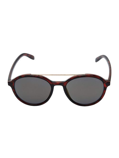 idee mirrored oval unisex sunglasses- (ids2400c3sg) - 16450032 -  Standard Image - 0