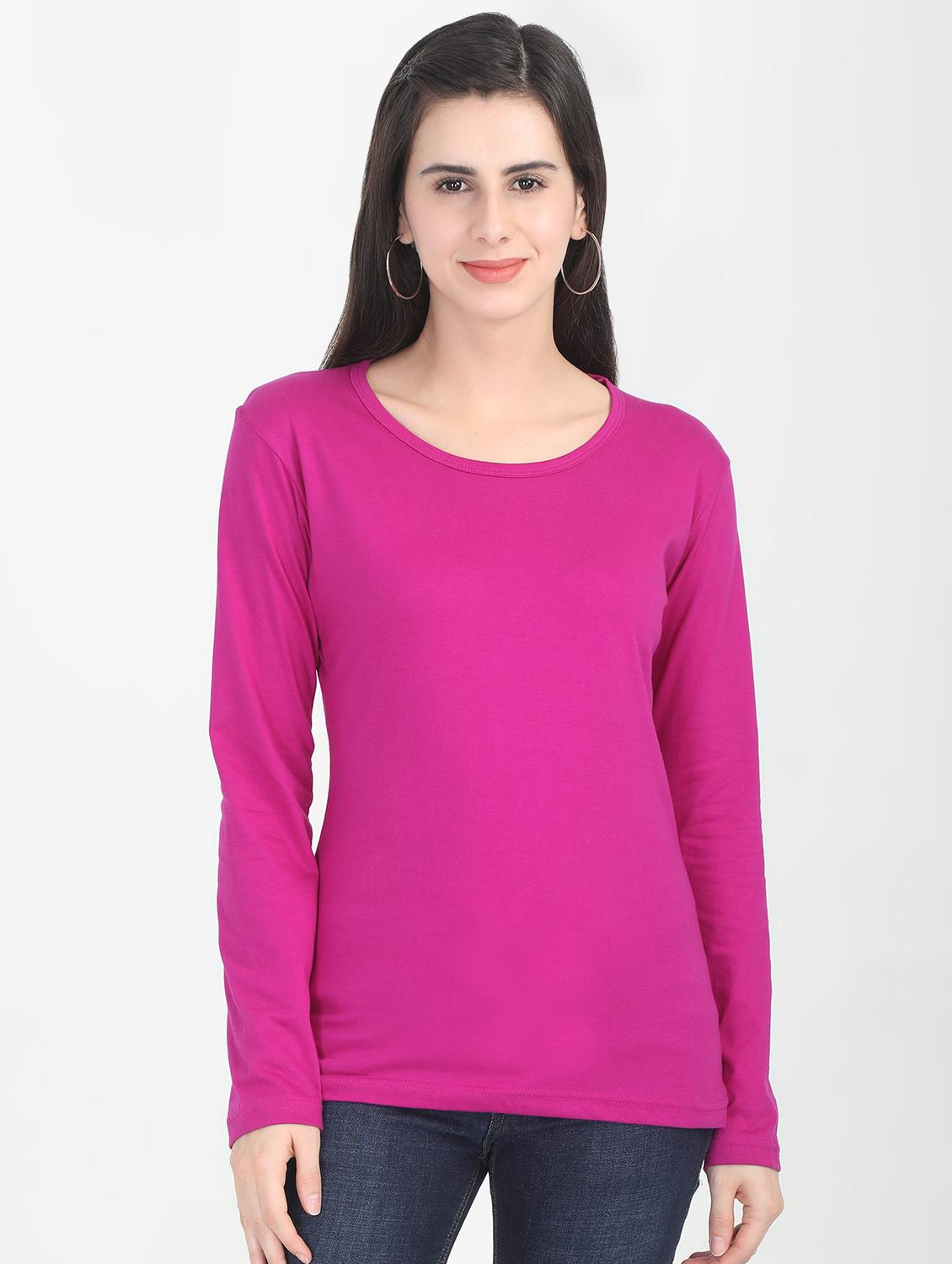 round neck long sleeved tee - 16457728 -  Zoom Image - 0