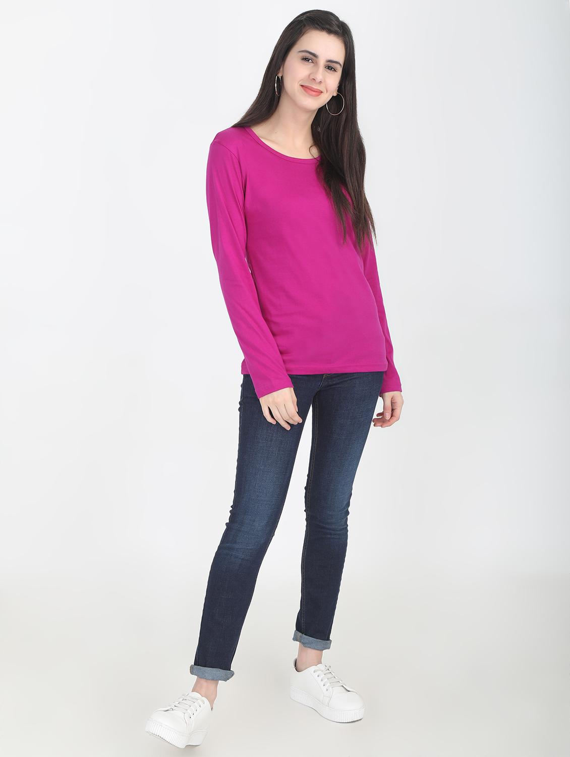 round neck long sleeved tee - 16457728 - Standard Image - 3