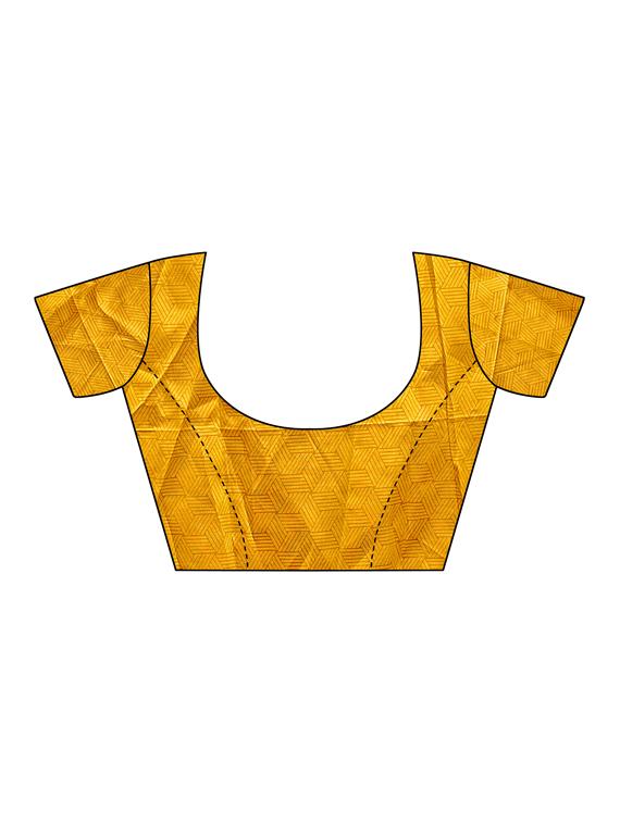 conversational printed saree with blouse - 16460176 - Standard Image - 3
