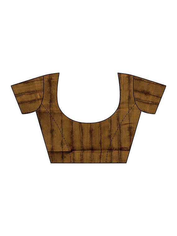 ikat printed saree with blouse - 16460322 -  Standard Image - 3