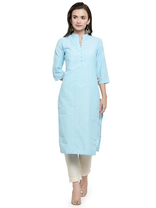 women's straight kurta - 16464255 -  Standard Image - 0