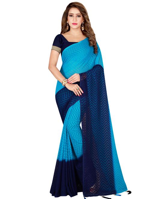 contrast jamdani saree with blouse - 16466080 -  Standard Image - 0