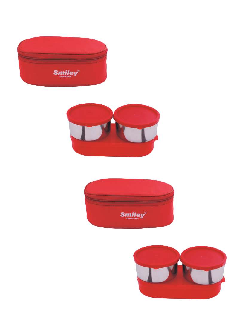 abtool 3 in 1 combo of cool red lunch box