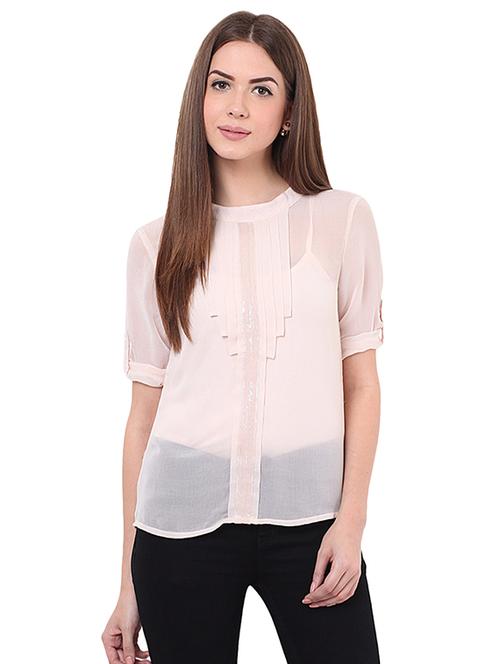 women's straight mock neck top - 16468418 -  Standard Image - 0