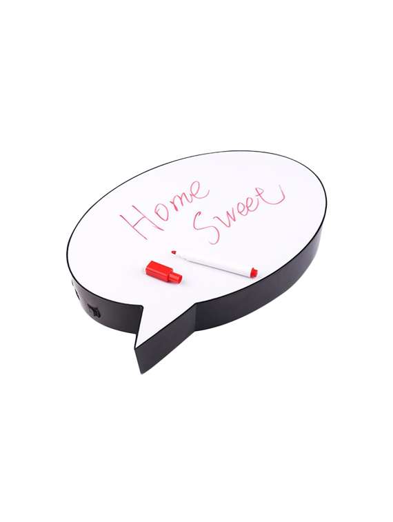 writeable speech bubble cinema led light box 