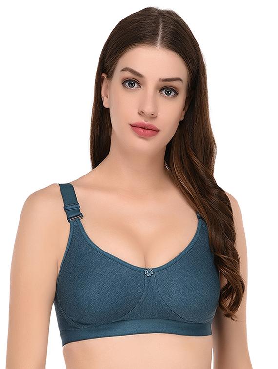 set of 2 solid regular bra - 16482278 - Standard Image - 3