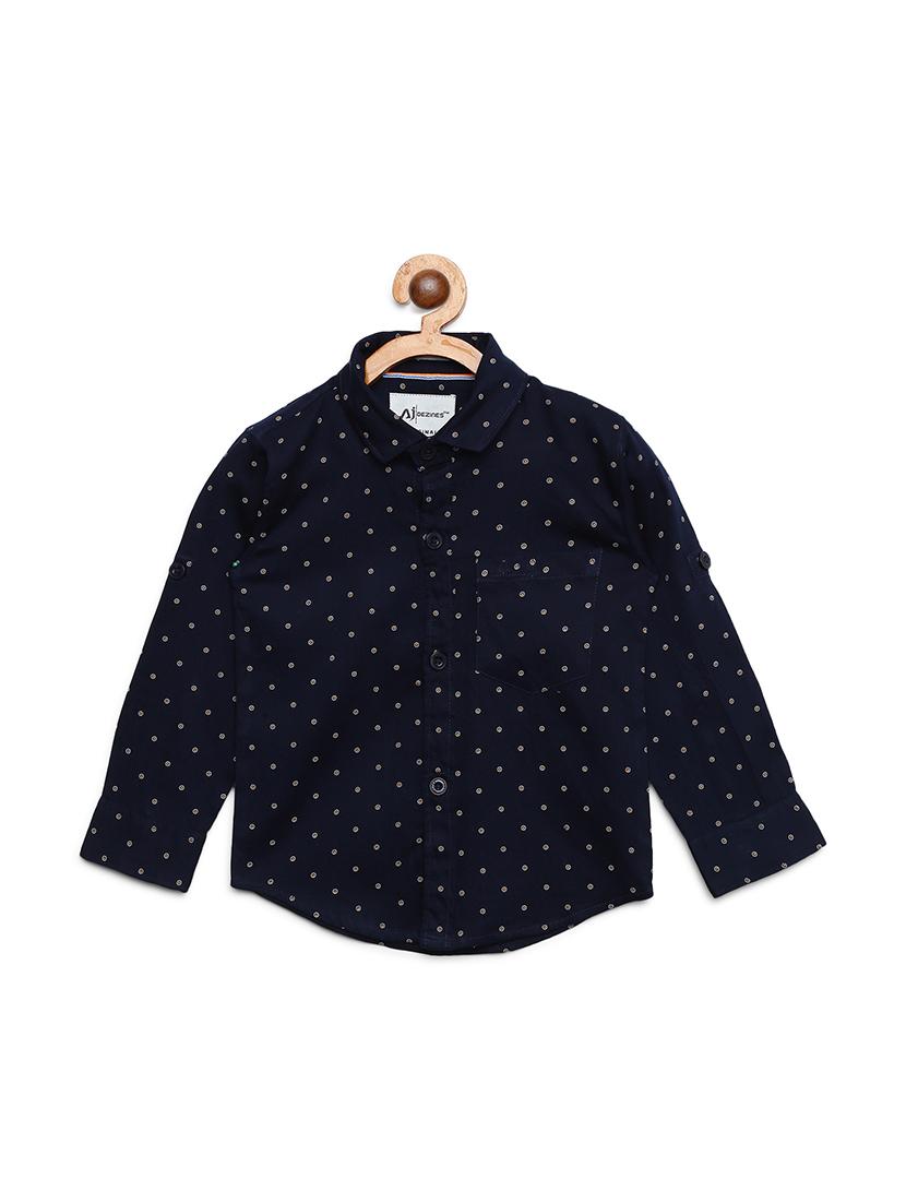 roll up sleeve pocket patched shirt - 16483302 -  Zoom Image - 0