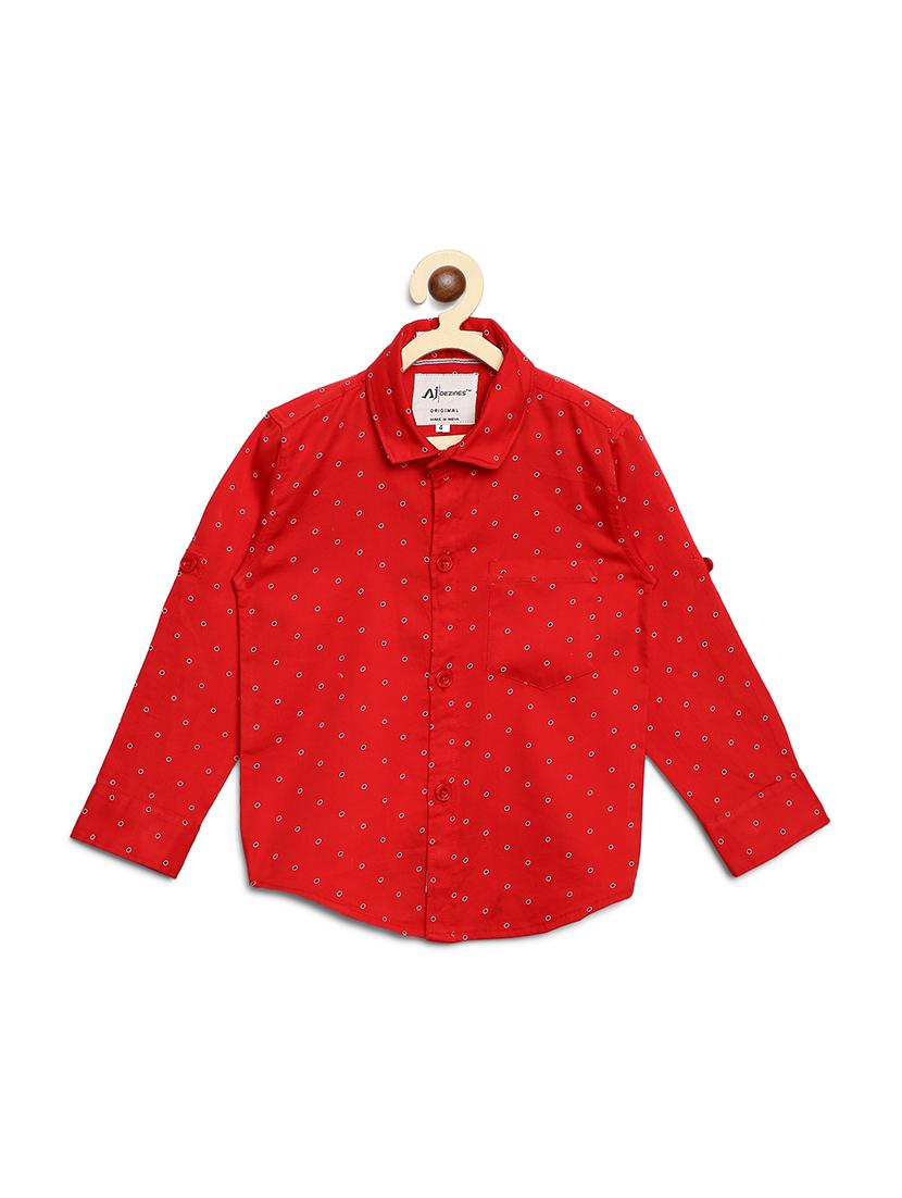 roll up sleeve pocket patched shirt - 16483304 - Zoom Image - 0