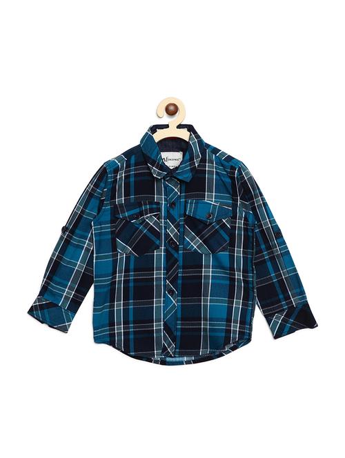 roll up sleeve checkered shirt - 16483320 -  Standard Image - 0