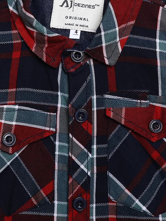 roll up sleeve checkered shirt - 16483321 - Standard Image - 3