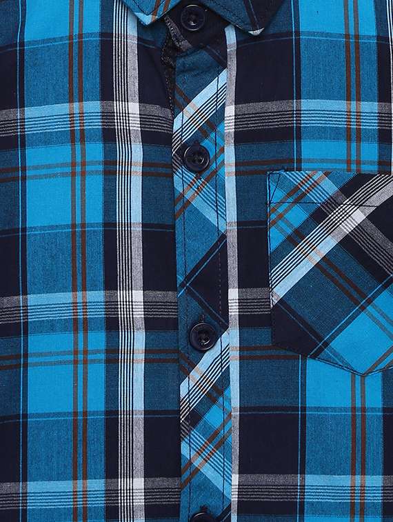 pocket patch checkered shirt - 16483325 -  Standard Image - 3