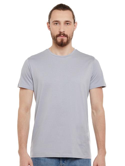 grey solid t-shirt - 16484375 - Standard Image - 0