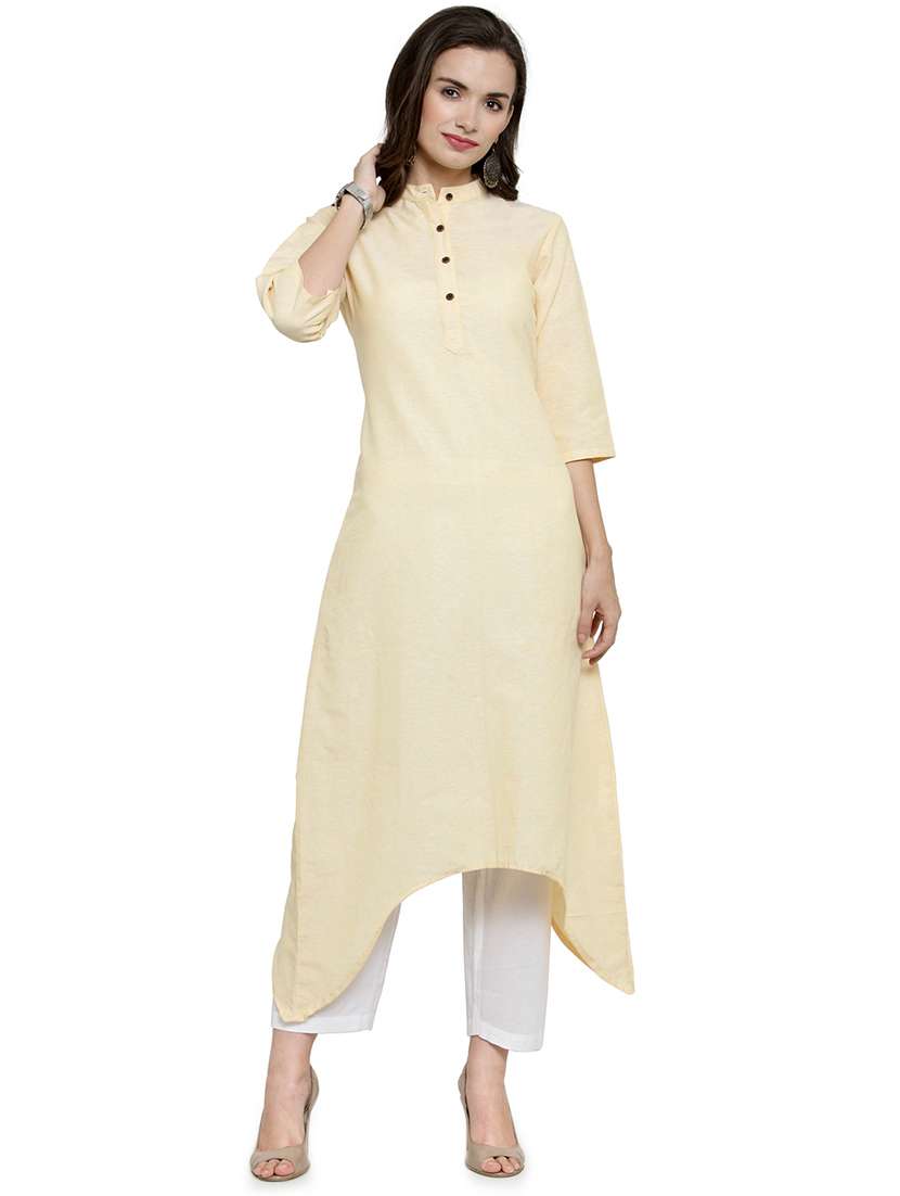 women's asymmetric kurta