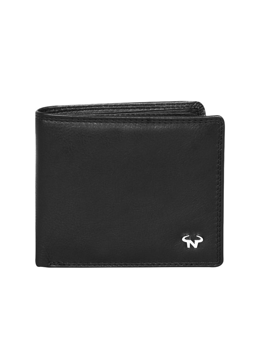 black leather wallet - 16494260 -  Zoom Image - 0