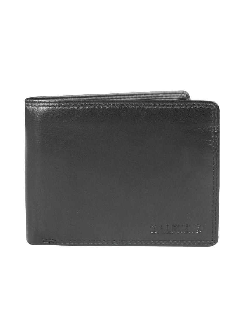 black leather wallet - 16494270 - Zoom Image - 0