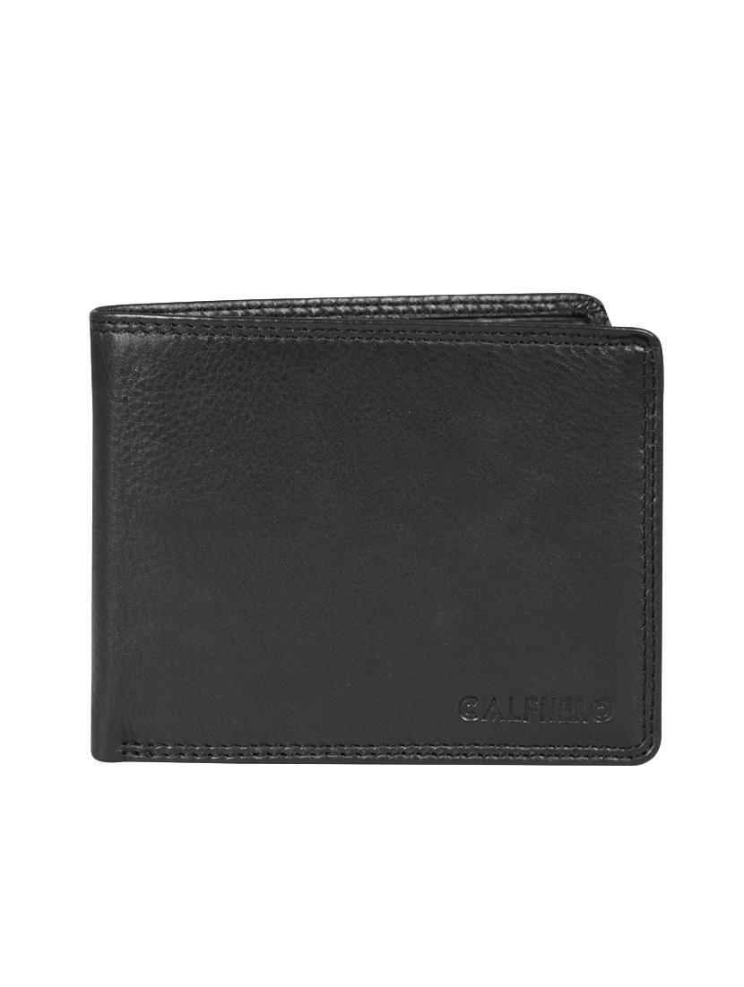 black leather wallet - 16494276 -  Zoom Image - 0