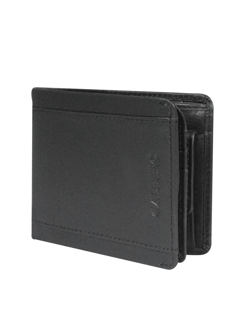black leather wallet - 16494280 - Standard Image - 3