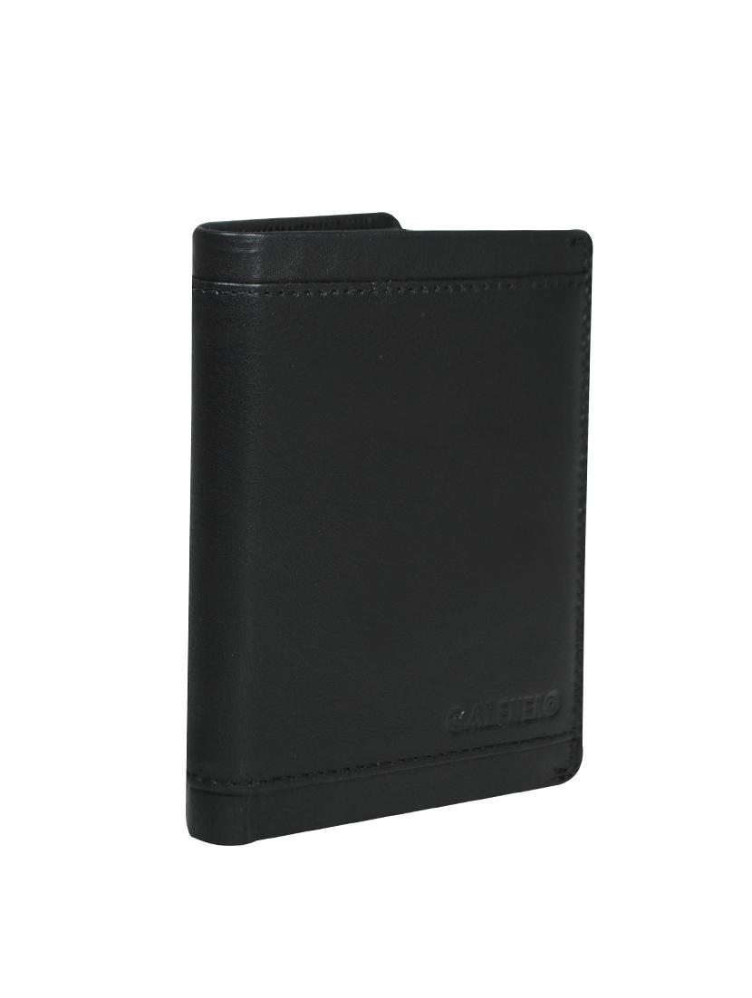 black leather wallet - 16494286 - Standard Image - 3