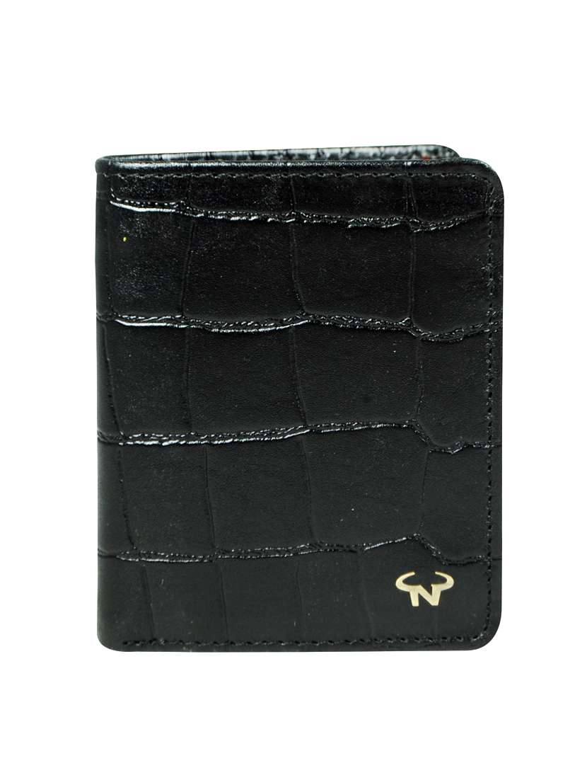 black leather wallet - 16494290 -  Zoom Image - 0