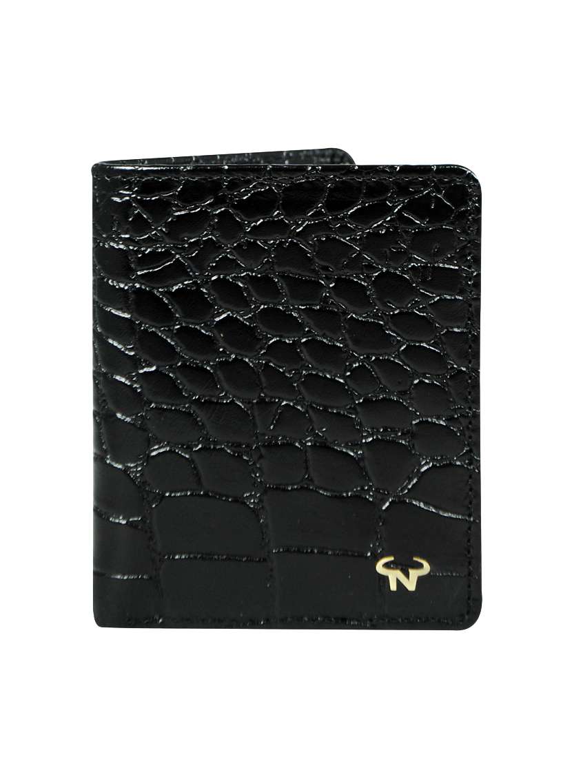 black leather wallet