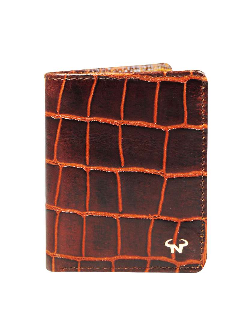 brown leather wallet