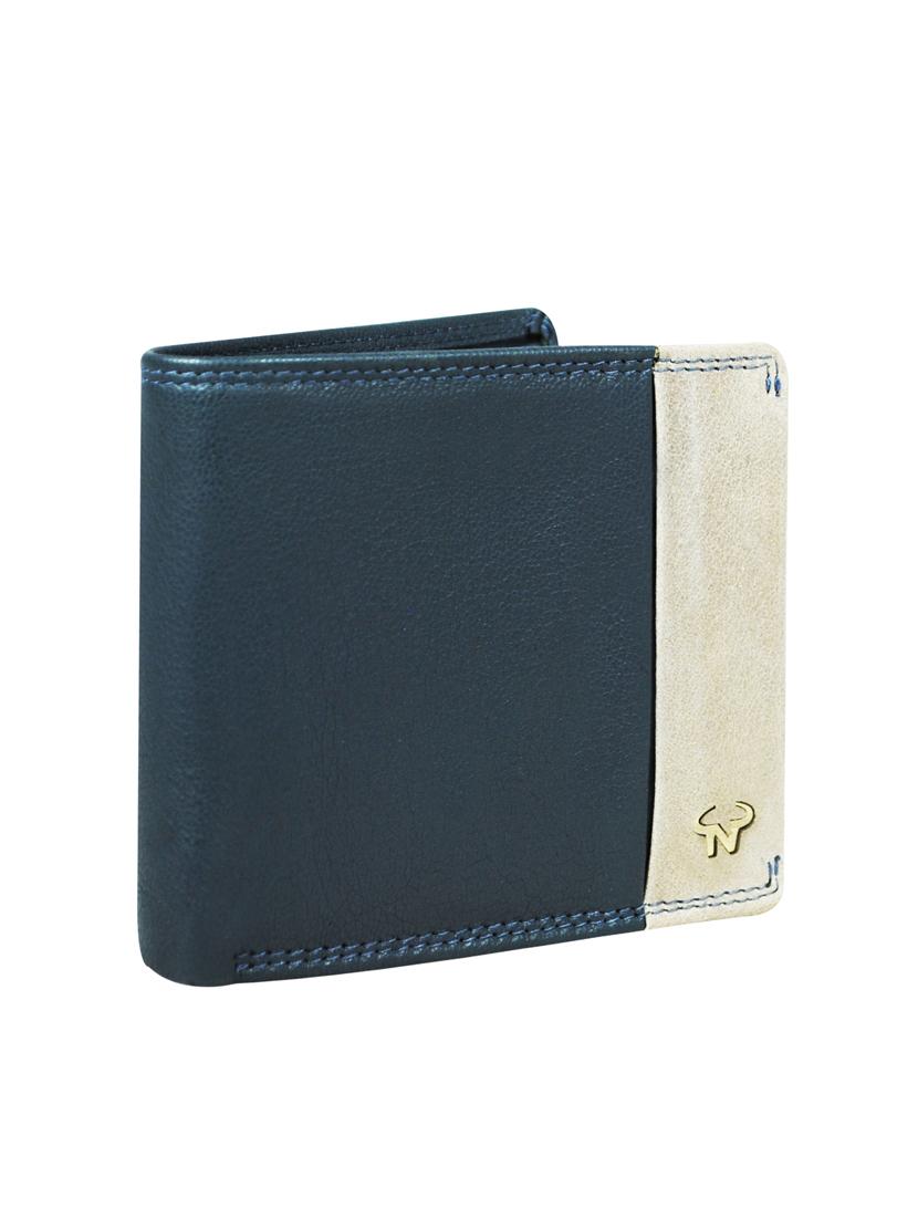 navy blue leather wallet - 16494295 - Standard Image - 3