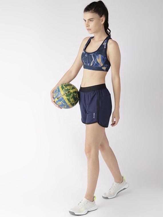 contrast bind sports shorts - 16494867 - Standard Image - 3