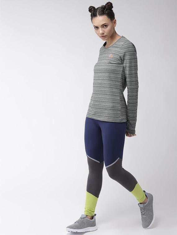 round neck striped sports tee - 16494871 - Standard Image - 3