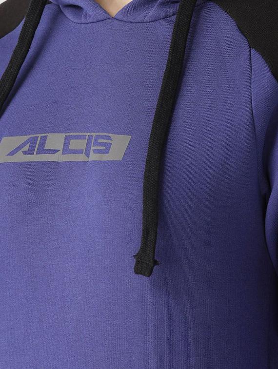 color block hooded sweatshirt - 16494958 - Standard Image - 3