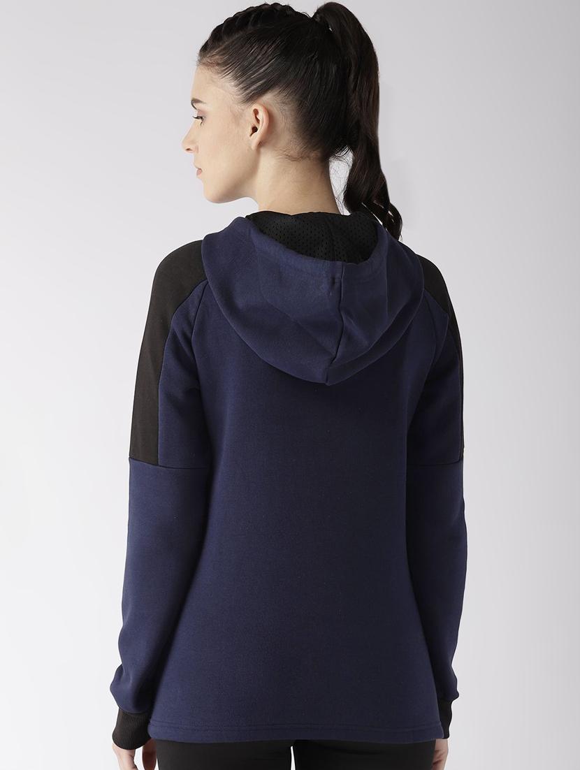 color block hooded sweatshirt - 16494961 - Standard Image - 3