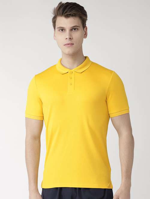 yellow solid t-shirt - 16495379 - Standard Image - 0