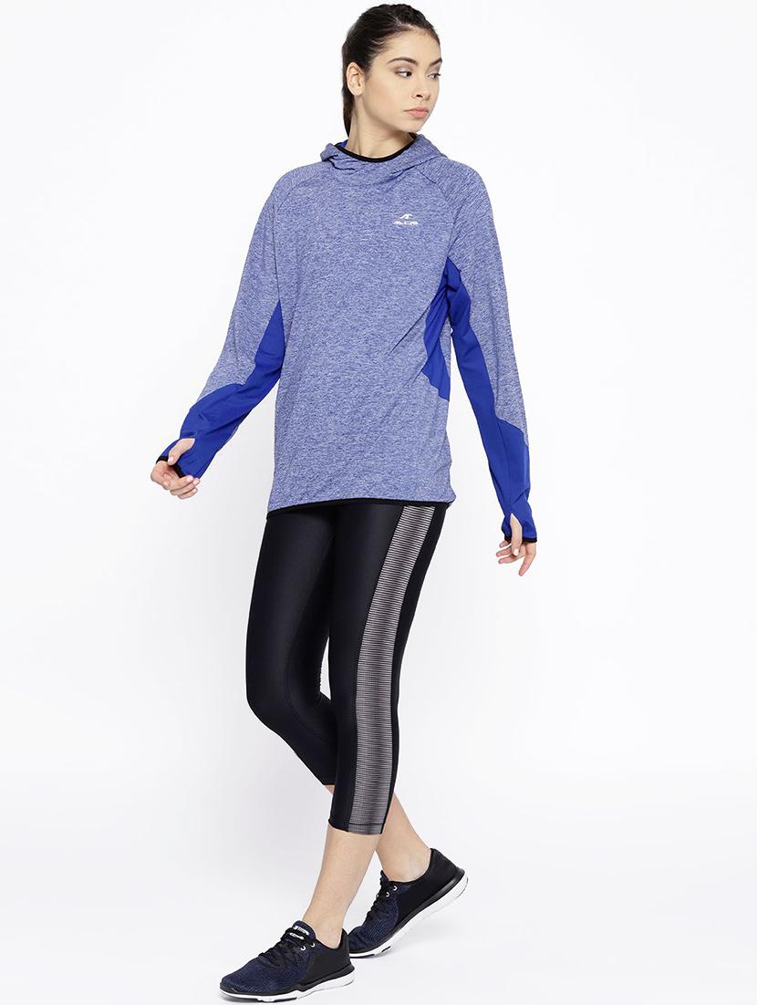 hooded neck color block sweatshirt - 16495507 - Standard Image - 3