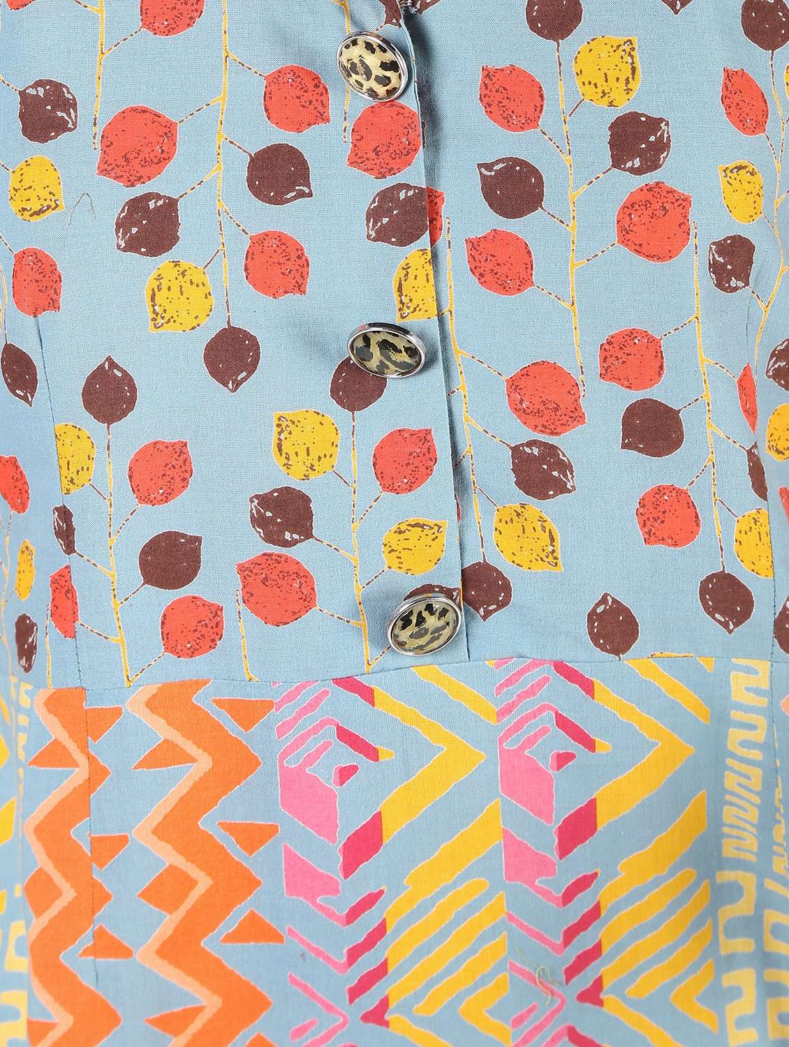 printed straight kurta - 16495806 -  Standard Image - 5