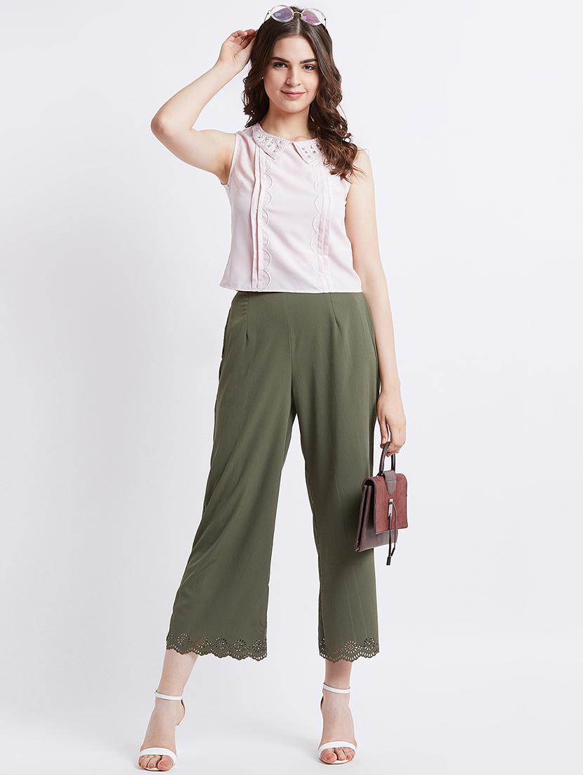 women's crop collared top - 16496931 -  Standard Image - 3