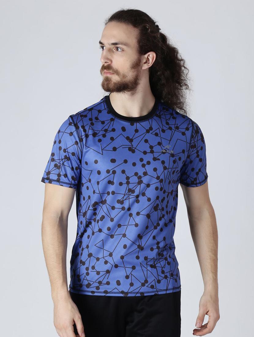 blue printed t-shirt - 16499563 - Zoom Image - 0